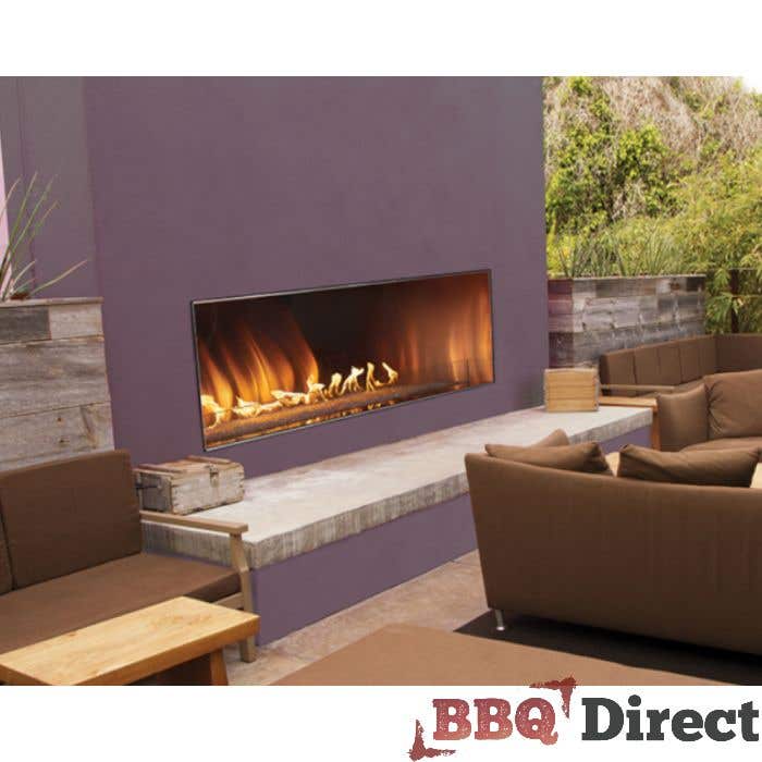 Empire Outdoor 60 Inch Linear Gas, Linear Outdoor Fireplace